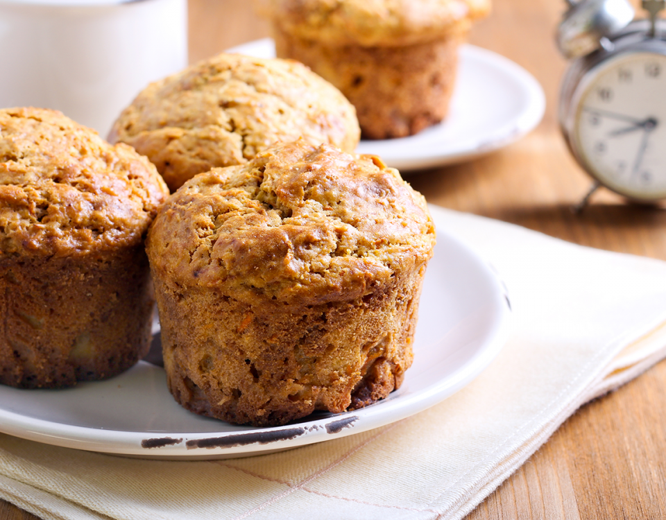 Carrot Zucchini Muffins