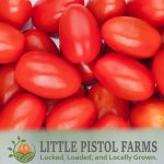 Juliet Tomatoes - Fresh Farm Produce on our Kalamazoo Michigan Farm Stand at Little Pistol Farms in Oshtemo Township