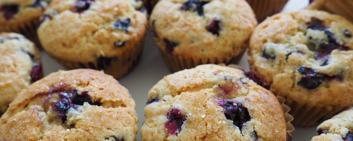 Lemon Blueberry Yellow Squash Muffins