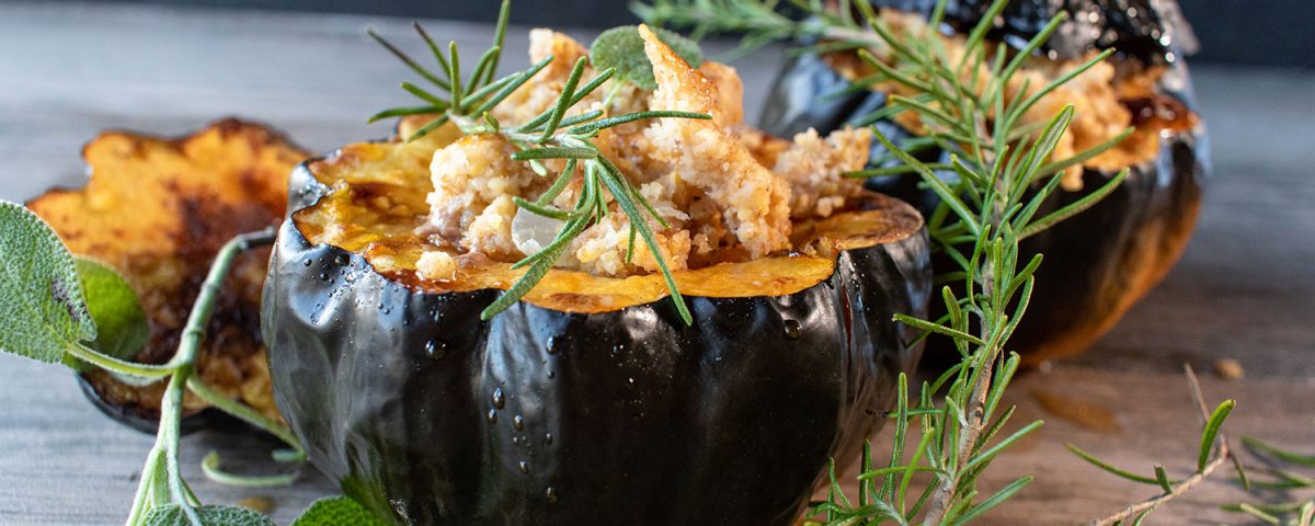 Savory Stuffed Acorn Squash Recipe
